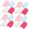 Angoily 4sets Household Facial Glove Reusable Cleaning Gloves Face Wash Mitts Gentle Exfoliating Glove Makeup Supply 4pcs*4 view 1