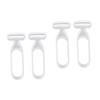 FRCOLOR 4pcs Eyebrow Trimmer for Women Body Hair Shaver Armpit Leg Hair Removal Manual Lightweight Portable view 1