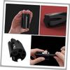 FRCOLOR 4pcs Brow Pencil Sharpener Unique Design Makeup Accessory for Eyebrow Pencils Premium Pom Material Essential Tool for Women Makeup Routine view 3