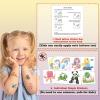 104 PCS Kids Temporary Tattoos for Party Supplies, Dinosaur Unicorns Mermaid Animal Temp Tattoo Stickers for Kids Girls Boys Birthday Party Favors Activities view 3