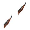 minkissy 2pcs Vintage Folding for Manual Beard Shaving Portable Beard Cutter Clip for Travel and Home Grooming view 1