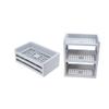Angoily Cosmetic Organizer Box Desktop Storage Rack Vanity Desk Lipstick Pencil Brush Holder Grey view 1