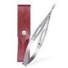 XGIZMOO Cuticle Scissors Extra Fine Curved Professional Ultra Sharp Precise Pointed Tip Cuticle Trimmer Cutter for Hang Nails and Dry Skin view 1