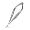 XGIZMOO Cuticle Scissors Extra Fine Curved Professional Ultra Sharp Precise Pointed Tip Cuticle Trimmer Cutter for Hang Nails and Dry Skin view 2
