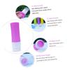 Angoily Travel Silicone Bottles Wide-mouth Dispenser for Toiletries Odorless Safe Liquid Containers for Shampoo Body Wash view 2