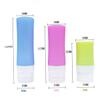 Angoily Travel Silicone Bottles Wide-mouth Dispenser for Toiletries Odorless Safe Liquid Containers for Shampoo Body Wash view 3