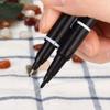 XJKLBYQ Temporary Tattoo Markers for Skin, 3PCS 5.39 Inch Waterproof Skin Marking Pencil Fine Point Body Ink Pen Double Head Tattoo Marker Pen Easy to Color Black view 2