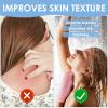 6Pcs Exfoliating Gloves - Bamboo Shower Gloves - Bath and Body Exfoliator Mitts - Scrubs Away Ingrown Hair and Dead Skin - for Shower, Spa, Massage and Dead Skin Cell Remover Loofah - Green,Blue,Pink view 2