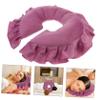 Angoily Face Massage Pillow for Spa Cotton Cushion for Beauty Salon Rose Red Ergonomic Design for Comfort Breathable for Relaxation view 4