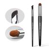 EIGSHOW Lip Brush &Eyeliner Brush, EIGSHOW Sickle Angled Eyeliner Brush Gel Eye Liner Makeup Brush for Precise Eyeliner Eyebrow Eyelid Ultra Thin with Curved Bristle - Black view 1