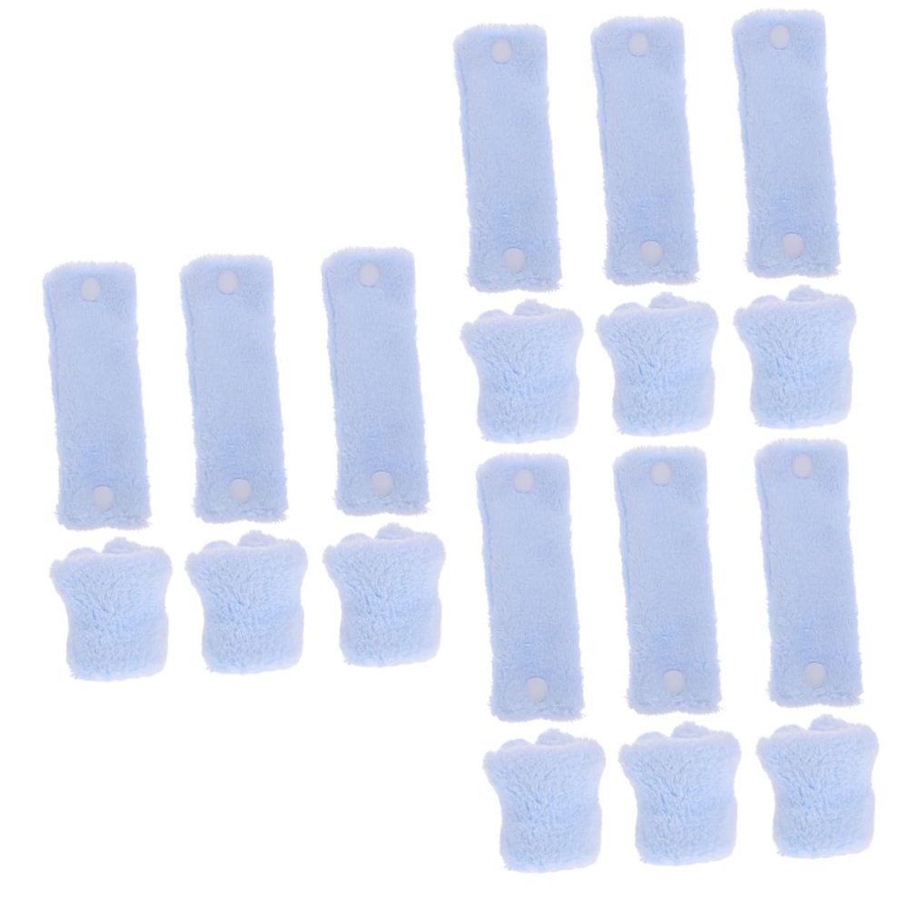 Angoily 18 Pcs Lazy Curler Soft Hair Curl Pillow Hair Rollers Hair Rollers for Short Hair Curlers Hair Rollers for Hair Portable Hair Curler Heat Roller Coral Fleece Women's Curls To Sleep, Bluex3pcs