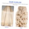 Angoily 18 Pcs Lazy Curler Soft Hair Curl Pillow Hair Rollers Hair Rollers for Short Hair Curlers Hair Rollers for Hair Portable Hair Curler Heat Roller Coral Fleece Women's Curls To Sleep, Bluex3pcs view 4