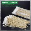 700PCS 6" Long Cotton Swabs - Strong Cotton Swabs with Wooden Sticks - Tipped Applicators for Gun Cleaning, Makeup Removing (UrbanAbode) view 4