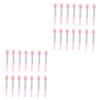DOITOOL 2sets Silicone Makeup Brush Heads Labeled Makeup Brush for Eyes Lip Face Professional Eyeshadow Applicator for Women view 1