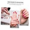 Angoily Desktop Nail Polish Holder Pen Storage Organizer Set Transparent Design for Makeup Stationery Organization Keeps Your Workspace Tidy view 2