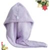 DOITOOL 3pcs Quick Drying Coral Hair Drying Towel Thick Absorbent Dry Hair Cap Light Lightweight Portable for Home Travel Use view 4
