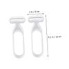 FRCOLOR 8pcs Body Hair Trimmer for Women Hair Removal Tool Shaver for Women Armpit Shaver Underarm view 4