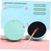 Angoily 8pcs Eco-friendly Makeup Brush Cleaning Sponge Eye Shadow Brush Cleaning Case Safe Soft for Makeup Tools for Dry Cosmetics view 2