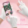 3Pair Touchscreen Cotton Gloves for Eczema and Dry Hands - Moisturizing Gloves SPA Overnight, Washable Lotion Hand Spa Treatment Gloves Repair Rough Cracked Dry Chapped Hands Skin for Women view 2