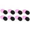 Angoily 8pcs Makeup Brush Cleaning Sponge Pad Easy Use Sponge Tool for Quick Makeup Removal Material for Eye Shadow and Blusher Cleaning view 1