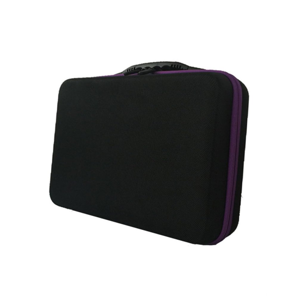Angoily Bottle Storage Case Portable Organizer for Bottles Shockproof Travel Box Handle for Aromatherapy Essentials