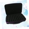 Angoily Bottle Storage Case Portable Organizer for Bottles Shockproof Travel Box Handle for Aromatherapy Essentials view 4