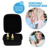 DOITOOL 6pcs Storage Pouches Pu Holders Compartments Carrying Cases for Bottles for Organizing Supplies view 4