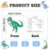 104 PCS Dinosaur Temporary Tattoos for Kids Party Supplies, Temp Tattoo Stickers for Kids Girls Boys Birthday Party Favors Activities view 4