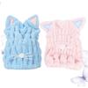 Angoily Fast Drying Hair Towel 6 Pcs Towel Quick Drying Bath Cap Turbins for Ladies Hair-Drying Cap Hat Rabbit Ears Turban view 3
