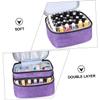 Angoily 30grids Essential Oils Carrying Case Handle Dual-layer Nail Polish Storage Bag Holds Bottles Portable Organizer for Essential Oils and Nail Products Design view 2