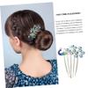 Angoily Rhinestone Hair Comb Accessories for Weddings Bridal Hair Clip Headdress Tooth Hairpiece for Special Occasions Chic and Elegant Styling view 2