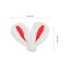 20pcs Bunny Ear Hairpin Decor Hair Clips Craft Adorable Ear Accessories Jewelry Making Easter Bunny Costume view 2