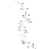 Housoutil Rhinestone Hair Vine for Women Elegant Decorative Bridal Headpiece for Weddings and Parties Handmade Hair Accessory Rhinestone and Decor Silver view 1