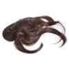 Angoily 3pcs Clip Hair Air Fringe Synthetic Hairpiece for Daily Wear Chocolate Easy to Install for Parties Cosplay view 1