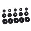 Ipetboom 15pcs Hair Donut Bun Maker Set Invisible Hair Bun Shaper for Volume and Fullness Includes Small Medium Large Rings view 1
