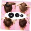 Ipetboom 15pcs Hair Donut Bun Maker Set Invisible Hair Bun Shaper for Volume and Fullness Includes Small Medium Large Rings view 3