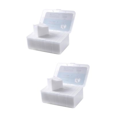 DOITOOL 2000pcs Makeup Pads for Women Thin Non-Woven Cosmetic Pads with Storage Box Skin-Friendly and Lightweight for Makeup Removal Daily Skin Care and More