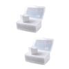 DOITOOL 2000pcs Makeup Pads for Women Thin Non-Woven Cosmetic Pads with Storage Box Skin-Friendly and Lightweight for Makeup Removal Daily Skin Care and More view 1