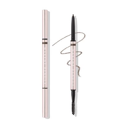 Naren Beauty - Brow Defining Pencil, Cruelty Free, Vegan, Water Resistant, Long- Wearing Finish - Made in Italy (Medium Brown)