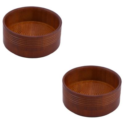 Angoily 2pcs Men's Shaving Soap Bowl Large Shaving Mug Foam Cup Tool Smooth Surface