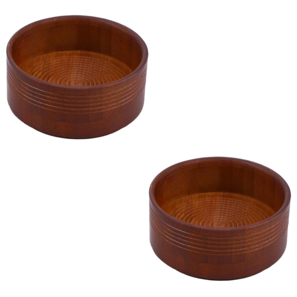 Angoily 2pcs Men's Shaving Soap Bowl Large Shaving Mug Foam Cup Tool Smooth Surface