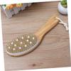 Angoily 2pcs Long Bathing Shower Brush Handle Portable Body Exfoliating Shower Beads Massage Brush for Women Body view 3