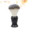 Angoily 2pcs Men Beard Brush for Styling and Cleaning Soft Bristle Shaving Tool for Beard Care Portable and Convenient Design for Bearded Men view 4