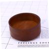 Angoily 3pcs Large Wooden Shaving Soap Bowl Men's Razor Bowl Shaving Foam Cup for Wet view 3