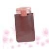 Angoily Four-sided Beard Comb with -static Design Travel-friendly Styling Tool for Men Includes Storage Bag Random Brown Style view 4