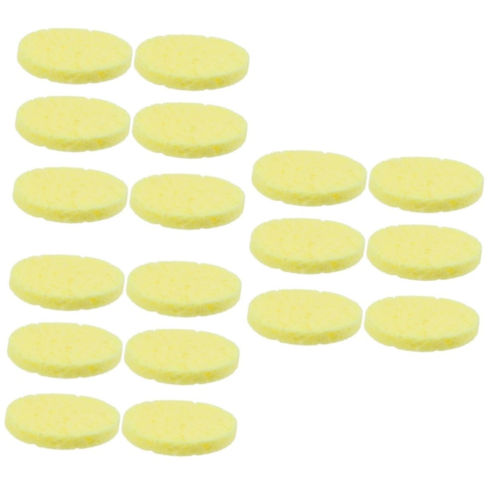 Angoily 36pcs Cleansing Sponges for Face Makeup Sponge Cleaner for Skin Care Exfoliating Cleansing Tools