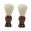 Angoily 2pcs Portable Beard Cleaning Brush Soft Bristles Skin-friendly Shaving Brush for Men Compact Design for for Bearded Men view 1