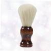 Angoily 2pcs Portable Beard Cleaning Brush Soft Bristles Skin-friendly Shaving Brush for Men Compact Design for for Bearded Men view 3