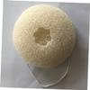 Angoily 2pcs Active Bamboo Face Cleaning Sponge Face Exfoliator for Deep Cleaning Soft Facial Scrub Natural Skin Care Sponge Makeup Remover view 3