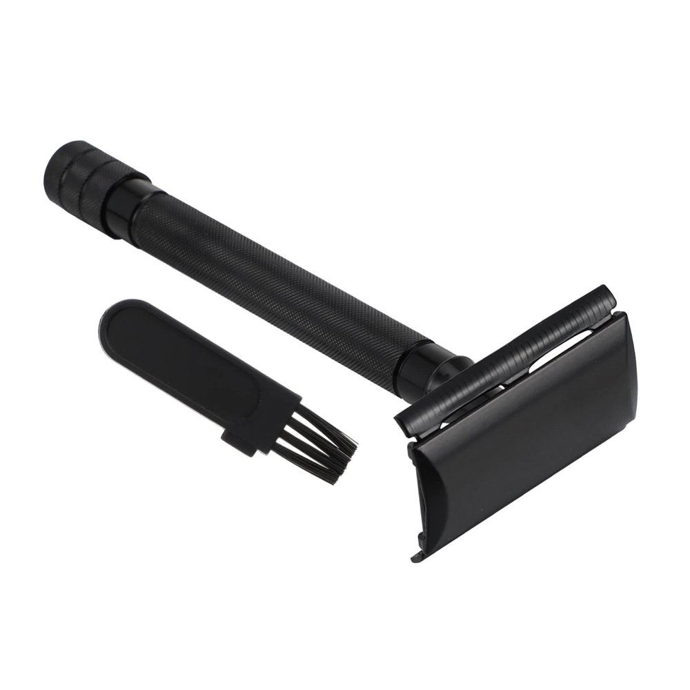 Housoutil Stainless Steel Manual for Men Safety Brush Beard Trimmer Shaving Tool